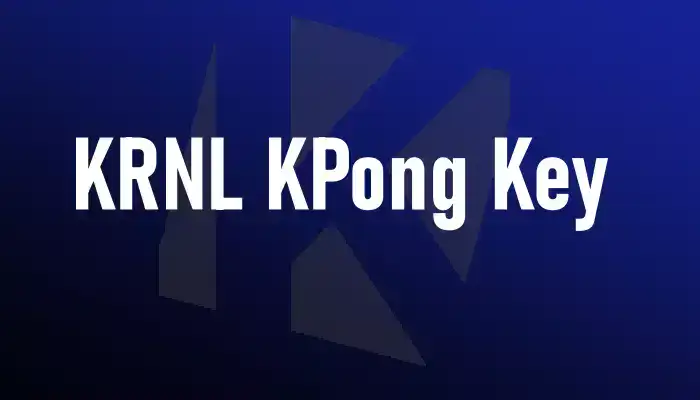 KRNL Kpong Key