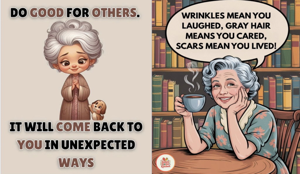 The Beauty of Aging Through Laughter In 15 Images